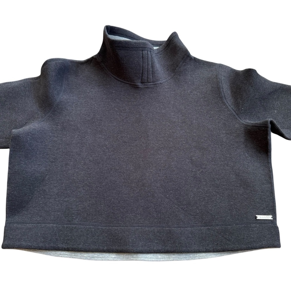 Sweaty Betty | Luxe Long Sleeve Boxy Crop Top Sweater women’s Size XS Oversized - Picture 3 of 7